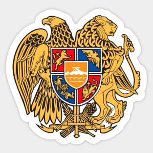 Armenia Coat of Arms Sticker